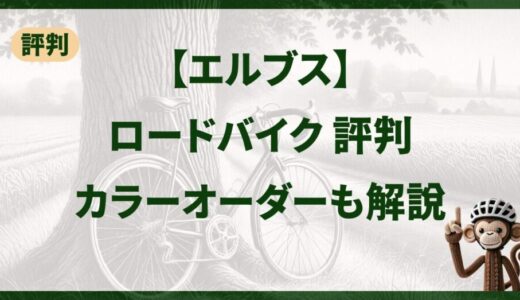 エルブス(Elves)ロードバイク評判解説！基本からオーダーカラーまで