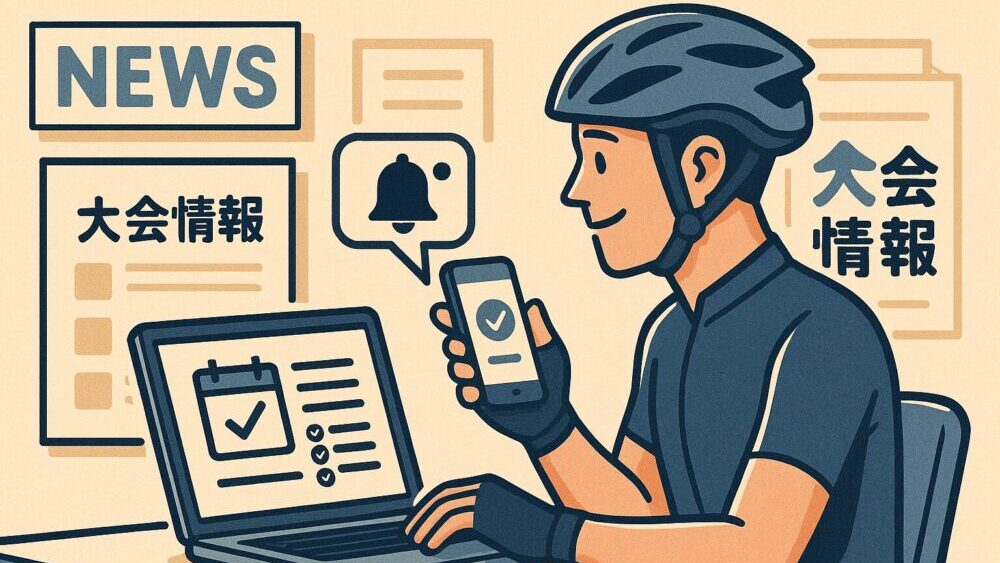 最新の大会情報を集める方法
