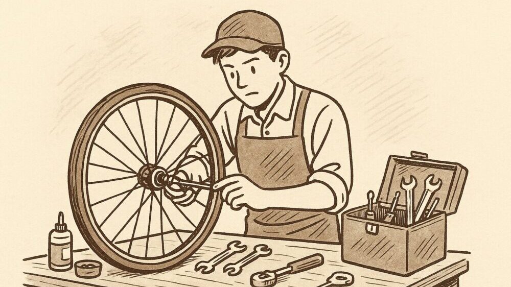 持ち込みのホイール交換でかかる時間