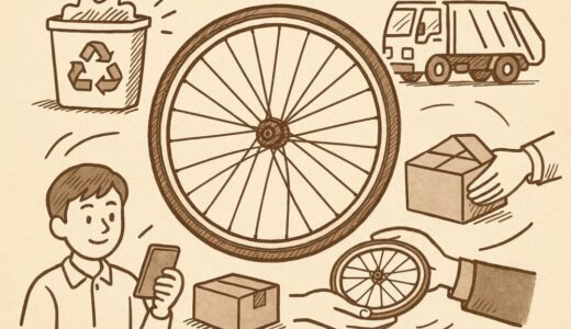 ロードバイクのホイール処分方法！お得な捨て方・売り方比較ガイド