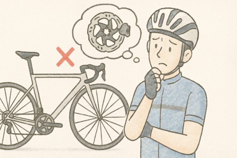 ロードバイクのホイールをディスク化はコスパが悪い！完成車と比較